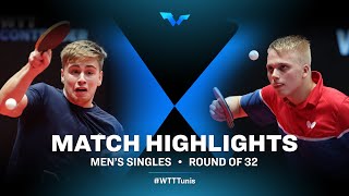 Moregard Truls vs Grebnev Maksim | WTT Contender Tunis | MS | R32