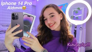 İPHONE 14 PRO KUTU AÇILIŞI🤍deep purple(derin mor),256gb…