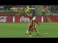 Asamoah gyan goal ghana 21 usa world cup 2010