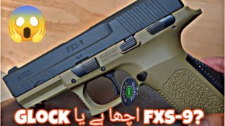 Agaoglu ahss fxs 9 turkey made 9mm pistol