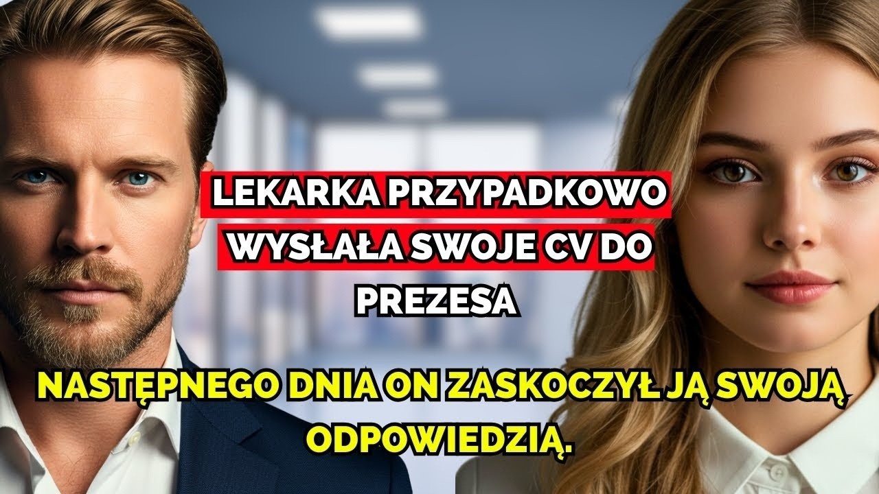 Lekarka przypadkowo wysłała swoje CV do prezesa — następnego dnia on zaskoczył ją swoją odpowiedzią.