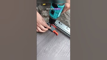 🔩 Quick Under-Mount Slide Installation Guide #Ficgoal drawer slides#factory #drawer slides#hinges