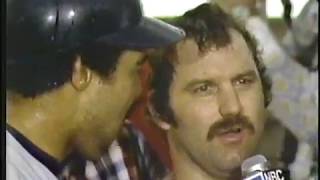LAST INNING AND POST GAME #6 1978 WS  MUNSON JACKSON CLUBHOUSE