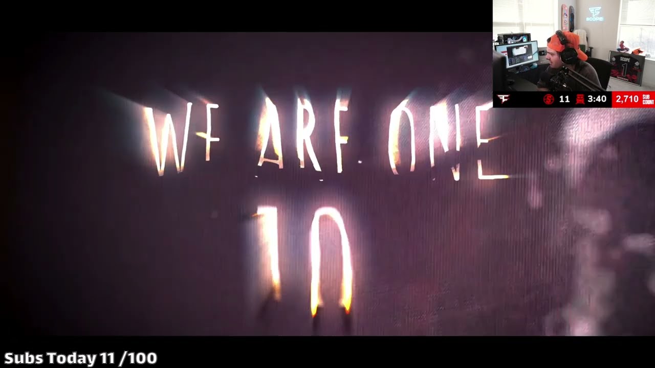 FaZe Scope Reacts to WE ARE ONE 10 - A BO6 Teamtage