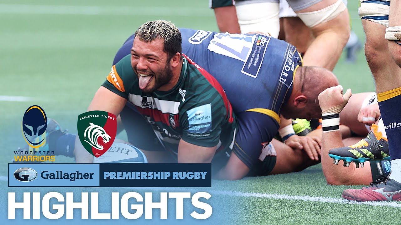Worcester v Leicester - HIGHLIGHTS A Close Game! Gallagher Premiership 2020/21