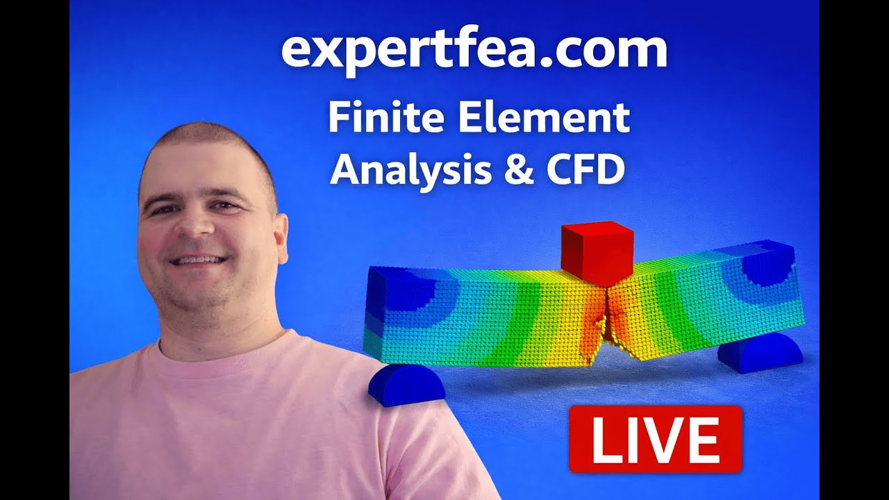 LIVE Stream 10 - FEA simulations of concrete fracture: traditional lagrangian mesh and SPH meshless