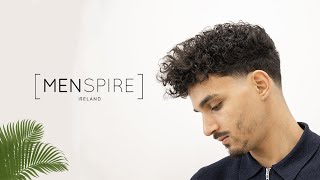 Easy Curly Hair Tutorial For Barbers | MENSPIRE Ireland | EP #25