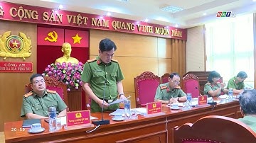 Công an tỉnh giao ban công tác quý I/2024 và tổng kết đợt cao điểm tấn công trấn áp tội phạm