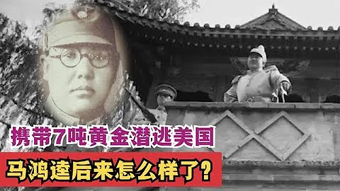 1950年，马鸿逵携带7吨黄金潜逃美国，后来怎么样了？ - 天天要闻