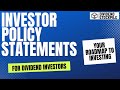Why Every Dividend Investor Needs an Investor Policy Statement!