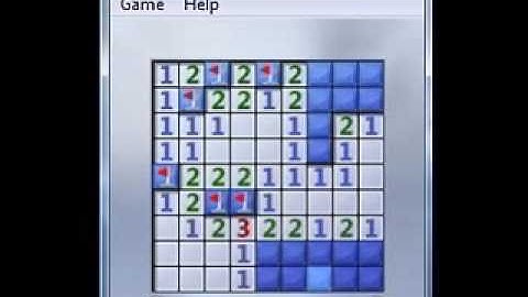 Minesweeper (PC) - 9x9 Grid, 12 Mines