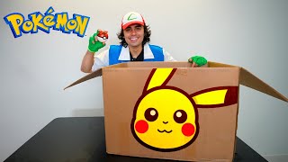 Abri Uma Caixa Misteriosa De Pokémon