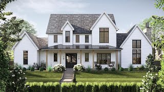Modern Farmhouse Plan #52-768