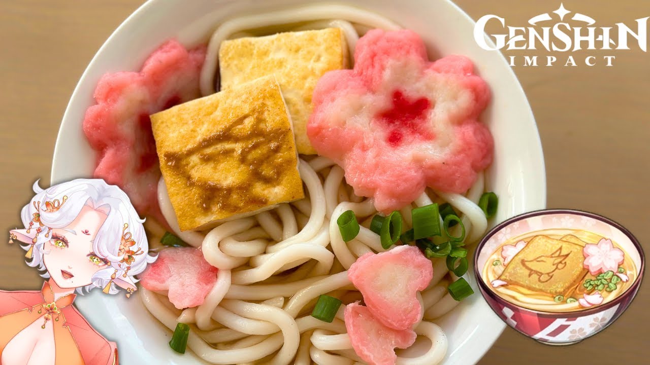 Sheep Tries Fox Noodles Yae Miko Fukuuchi Udon Genshin Impact YouTube