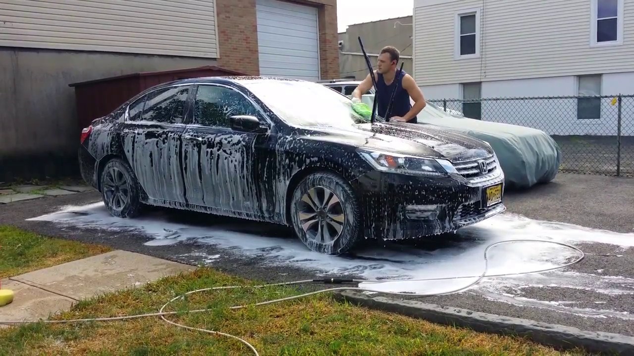 How I Wash My Honda Accord YouTube