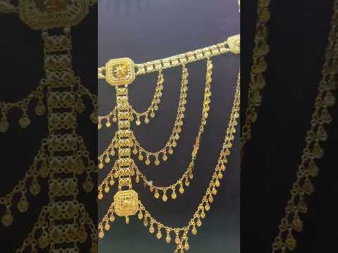 21    حزام ذهب تراثي عيار 21 12