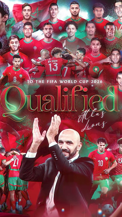 Morocco Have Qualified For The World Cup! #shorts #worldcup #morocco
