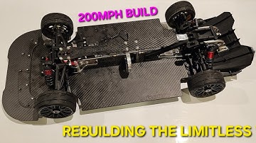 REBUILDING OUR ARRMA LIMITLESS V2 INTO A FORD F100! | Scorched RC Carbon Fiber Build