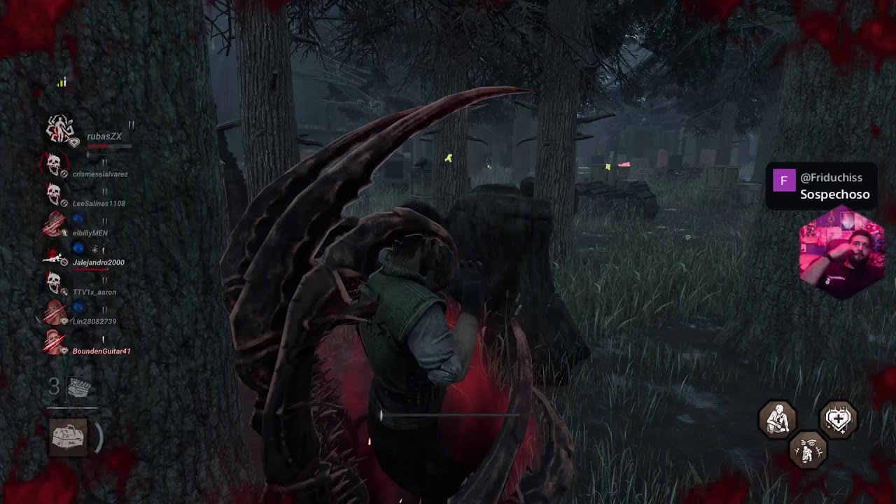 Nueva grieta y 2VS8 en Dead by Daylight ante de mimir - Ps5 en vivo RubasZX