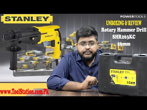 Buy Stanley 3 Functions Rotary Hammer Drill Machine Full detail Unboxing&Review||Toolstation.com.pk