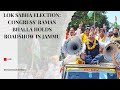 Lok sabha election congress raman bhalla holds roadshow in jammu