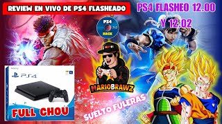 PROBANDO UNA PS4 FLASHEADA DE POLVOS AZULES EN VIVO (FLASHEO 12.00) LIVE GAMEPLAY 5