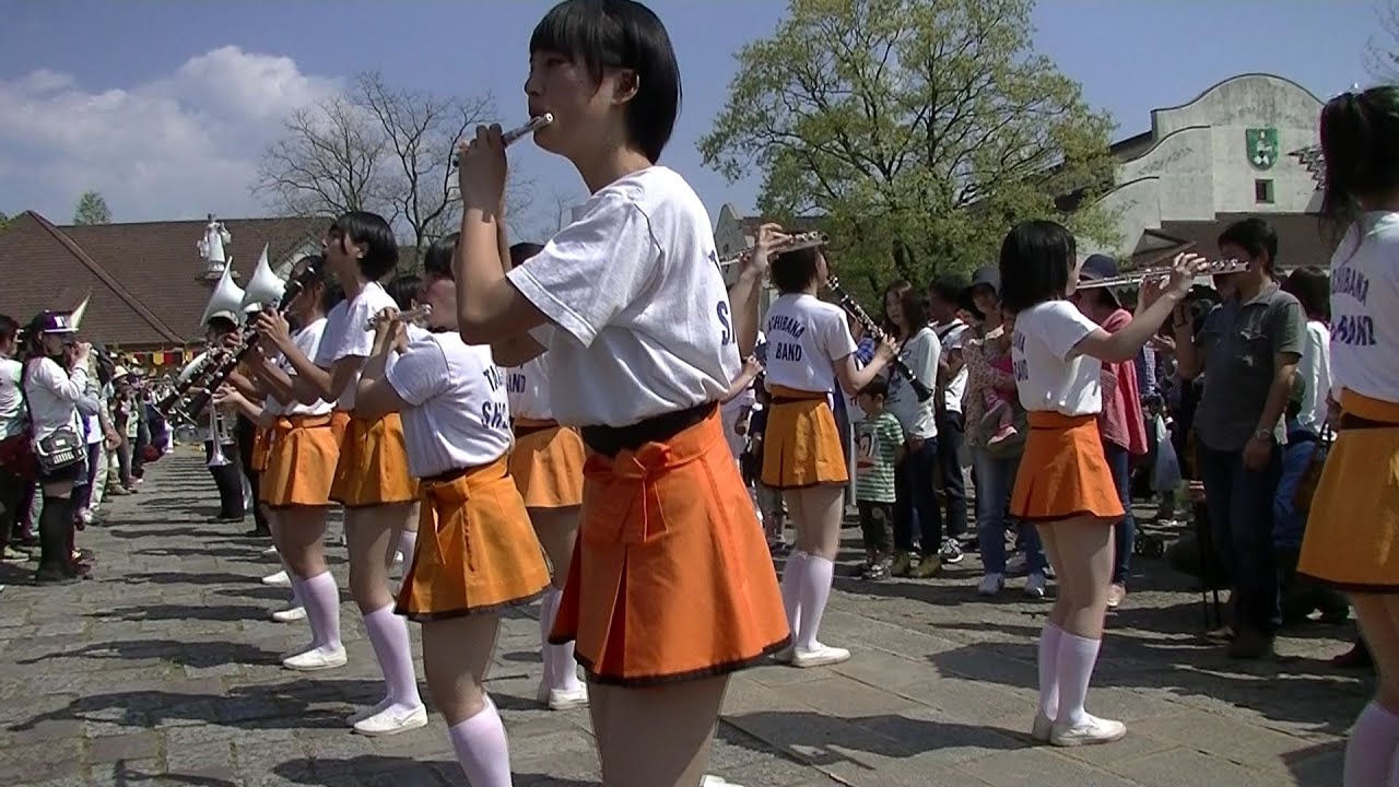 京都橘高等学校 吹奏楽部 ピッコロ フルート Piccolo Flute 音楽の丘 ブルーメンパレード 14 00 Youtube
