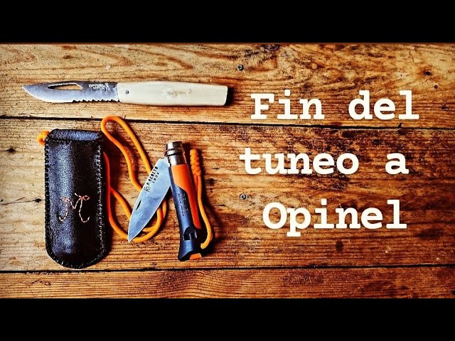 Opinel N°8 Outdoor a escena: Diseñada para ser inmune a los