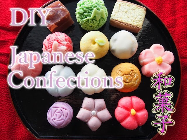 スイーツデコ 和菓子 作り方 Wagashi Japanese confections