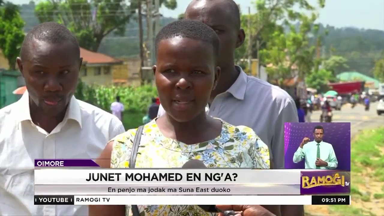 Junet Mohamed en ng'a | 