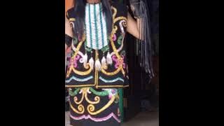 Indian Apache Dayak Gagak Hitam