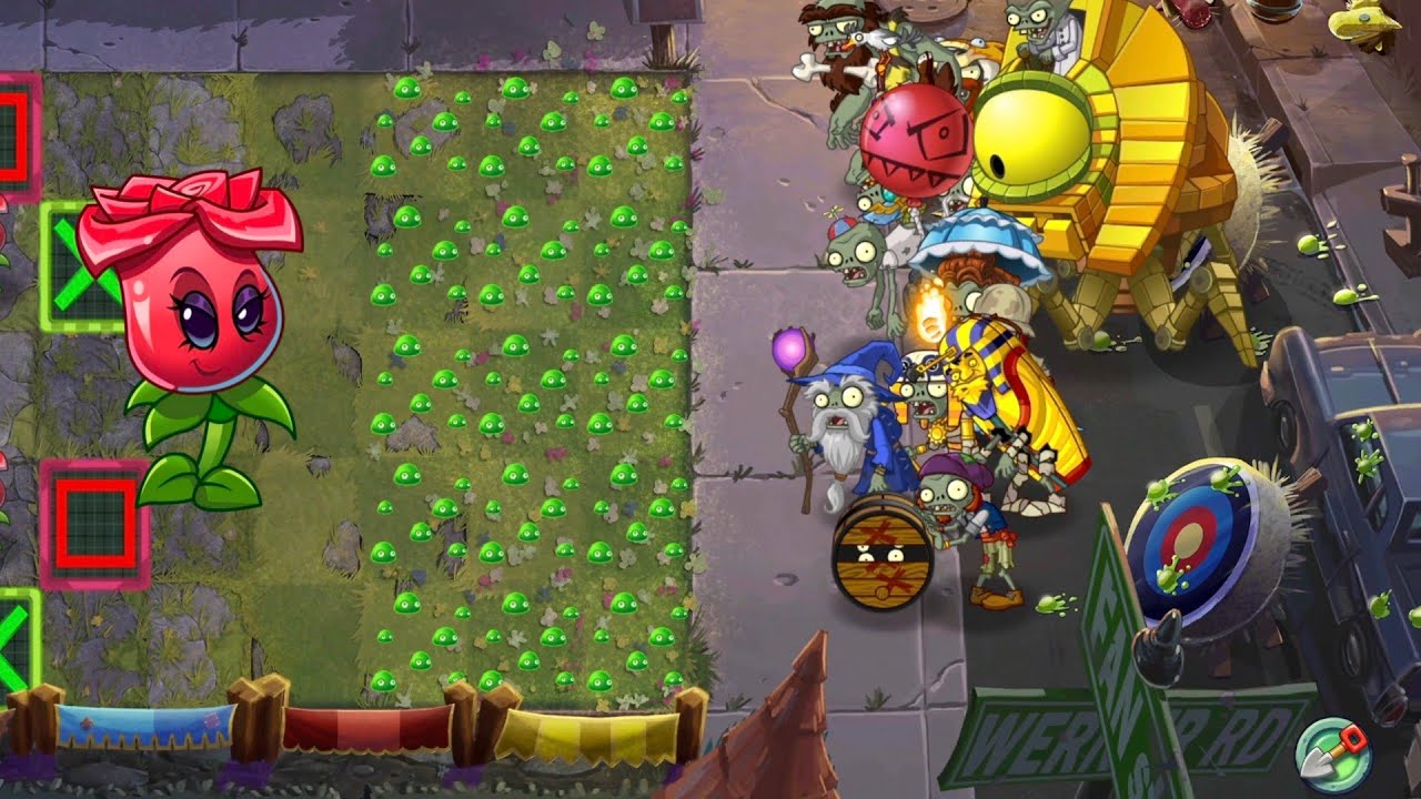 PvZ 2 | Arena #6 Gameplay | Rose & Friends