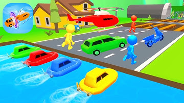 Shape shifting 🚲🚁🚗 All Levels Gameplay Walkthrough Android,ios Max Level Ep1504