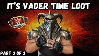 Its Vader Time Loot-Part 3 of 3-WWE Champions