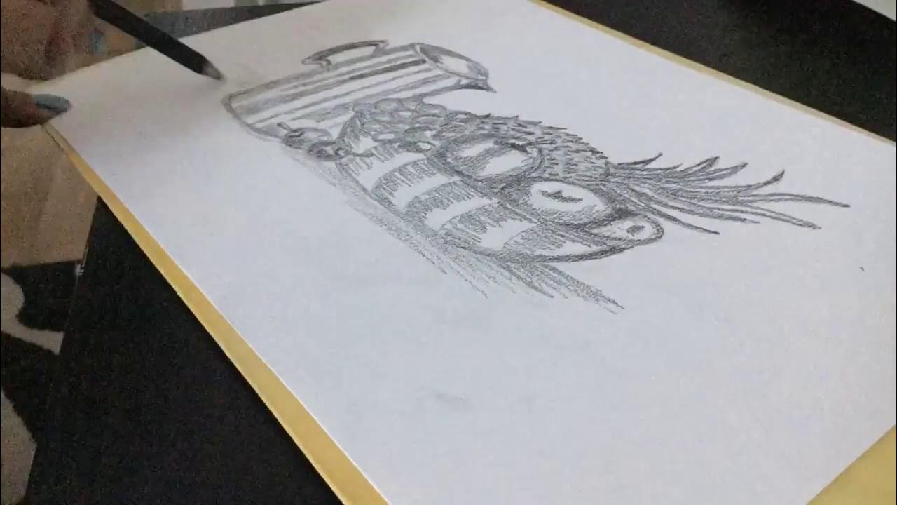 Corbeille De Fruit Dessin Realiste Panier de fruit - YouTube
