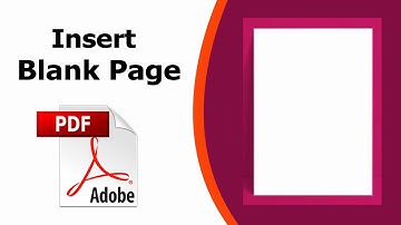 How do I insert a blank page into a PDF file using Adobe Acrobat Pro DC 2022