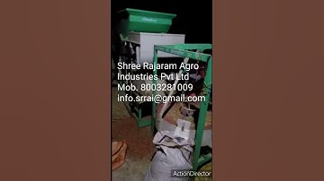 This Small Size Groundnut Decorticator Plant is an ideal Peanut Shelling Plant