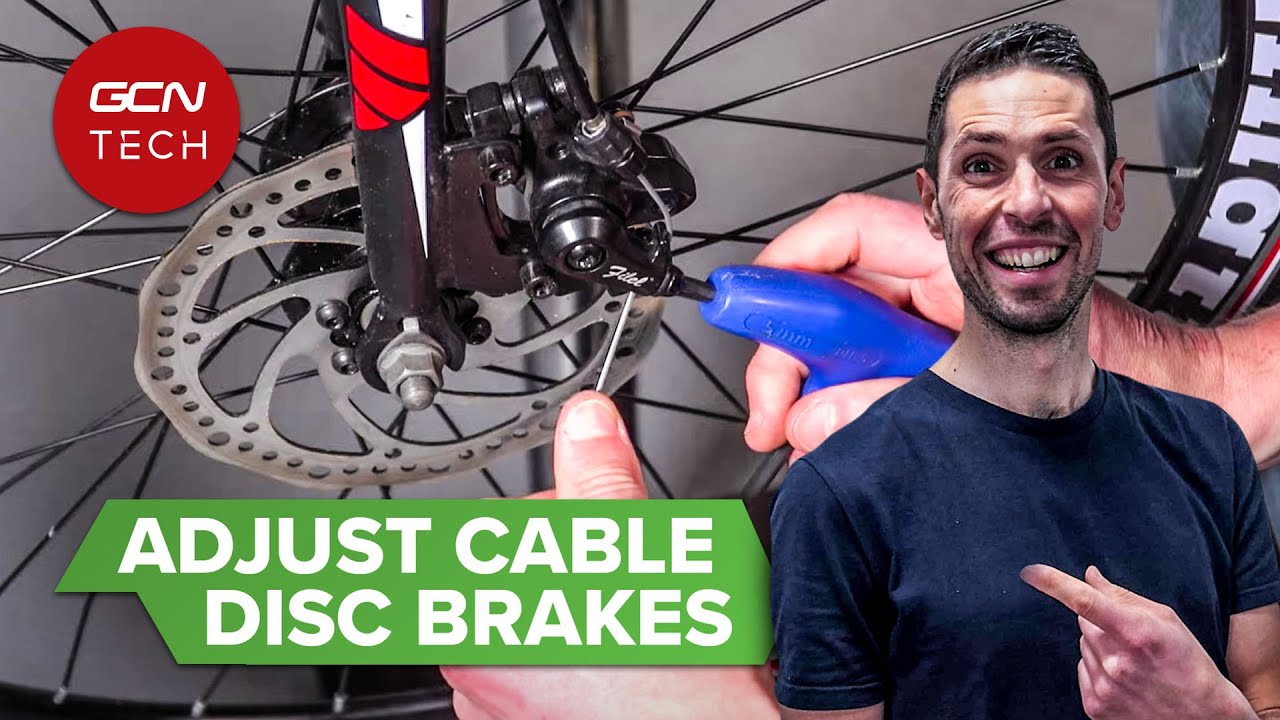 How To Adjust Cable Activated Disc Brakes