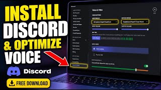 How to install Discord on PC and optimize voice settings - Quick Tutorial