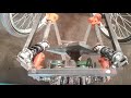 Build dream folding trike (Part 2): Those chainless arms have a differential now!