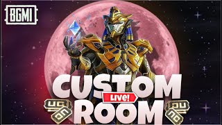 BGMI LIVE CUSTOM ROOM #DAY42 REGULAR STREAMER IS HERE BGMI RANK