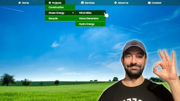 How to Create Simple DropDown Menu using HTML and CSS only