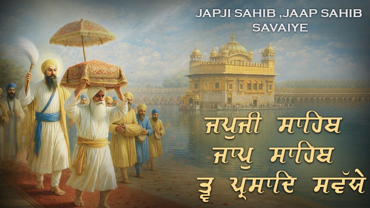 19-02-2026 ਜਪੁਜੀ ਸਾਹਿਬ \\ ਜਾਪ ਸਾਹਿਬ \\ Savaiye \\ Jaap Sahib \\ Nitnam 3 Bani Path \\ Japji Sahib
