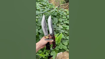 Dao nhor gọn đi câu _đi phượt _dày dặn bén bền #sinhtồntrongrừng #daophucsen #daomeo