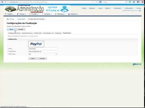 Configurar moeda e formas de pagamentos - Loja virtual 10.0