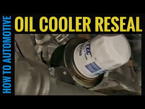 how-to-reseal-the-engine-oil-cooler-on-a-nissan-pathfinder-for-frontier-with-4.0l-engine