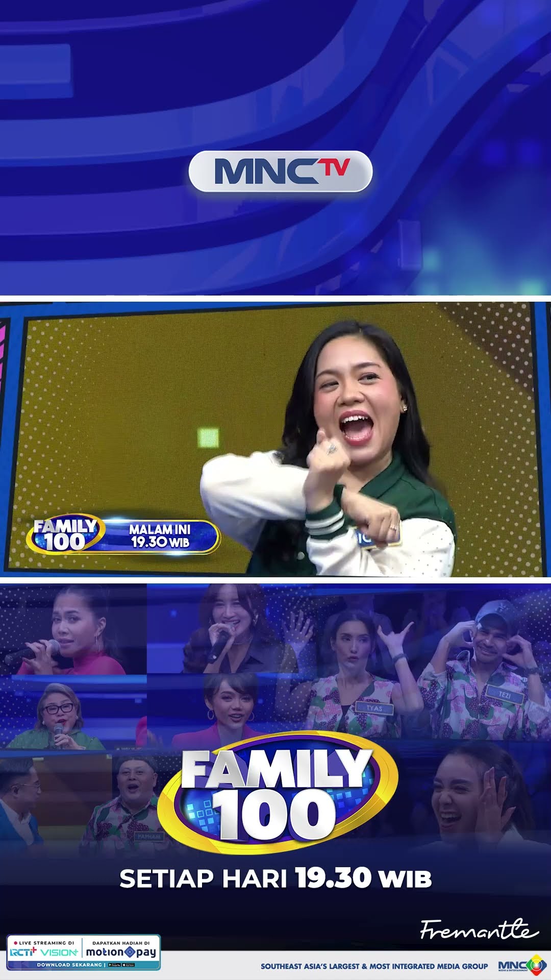 YUK IKUTAN JAWAB TOP SURVEI MALAM INI DI FAMILY 100! KELUARGA MANA YANG BAWA PULANG MOBIL