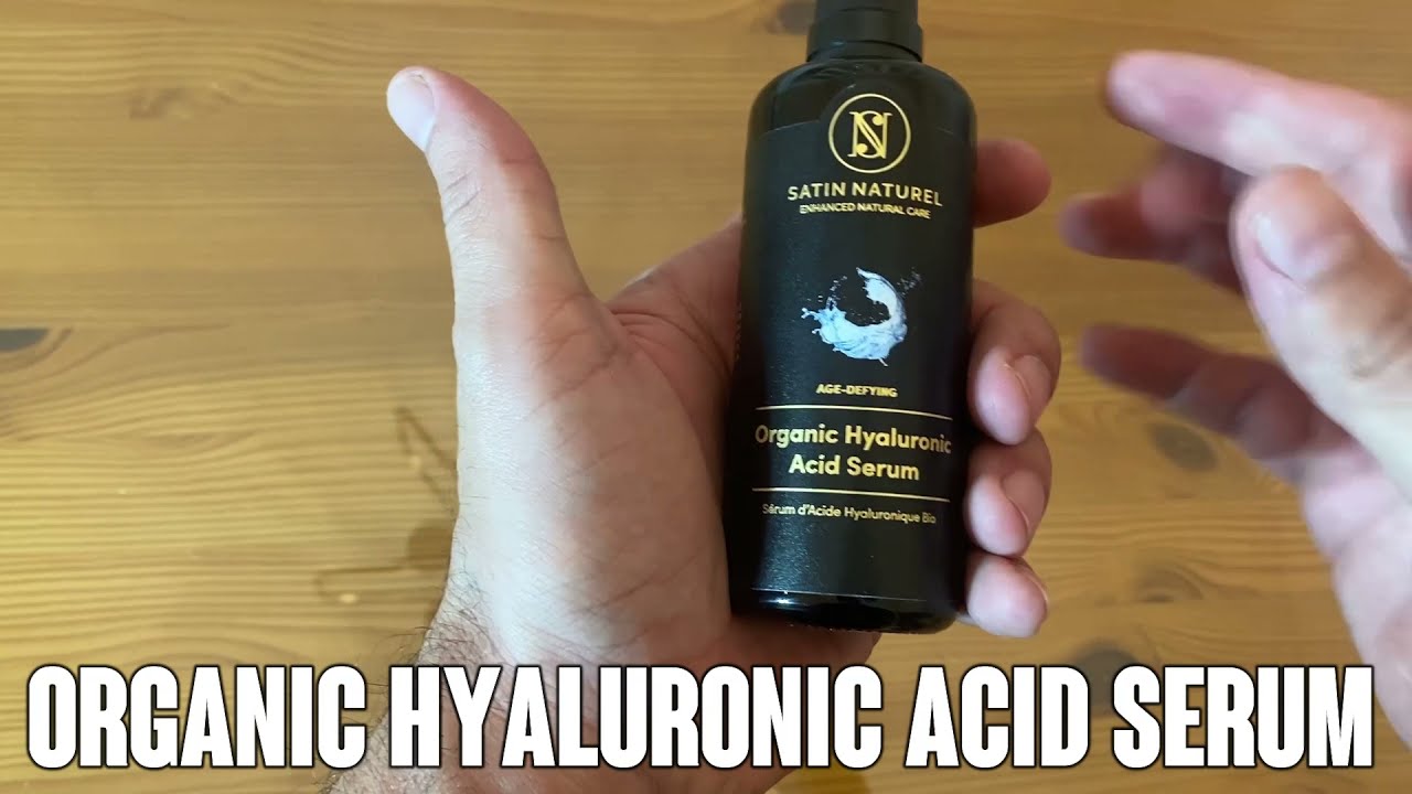 For Super Soft Skin: Satin Naturel Organic Hyaluronic Acid Serum 