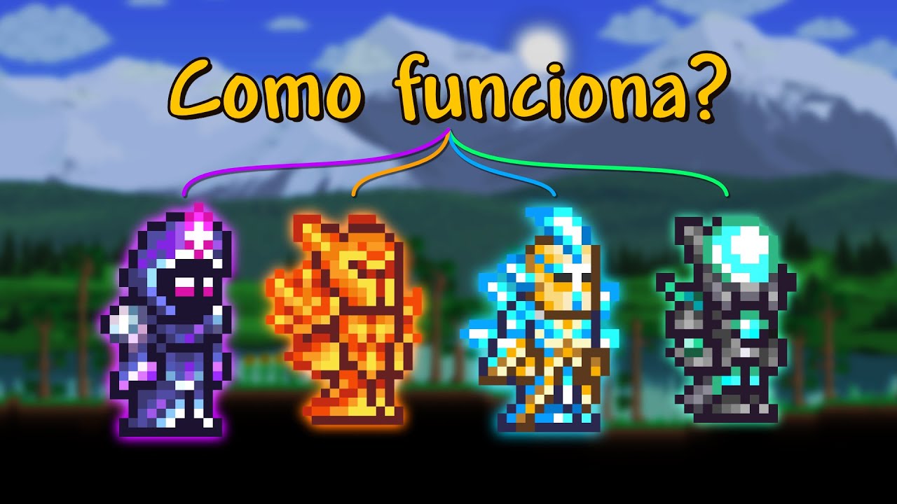 Como FUNCIONA as CLASSES do Terraria? - YouTube