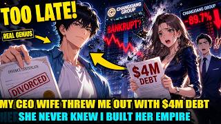 My Billionaire Wife THREW ME OUT With a $4M Debt—She Never Knew I Built Her Empire💔 screenshot 4